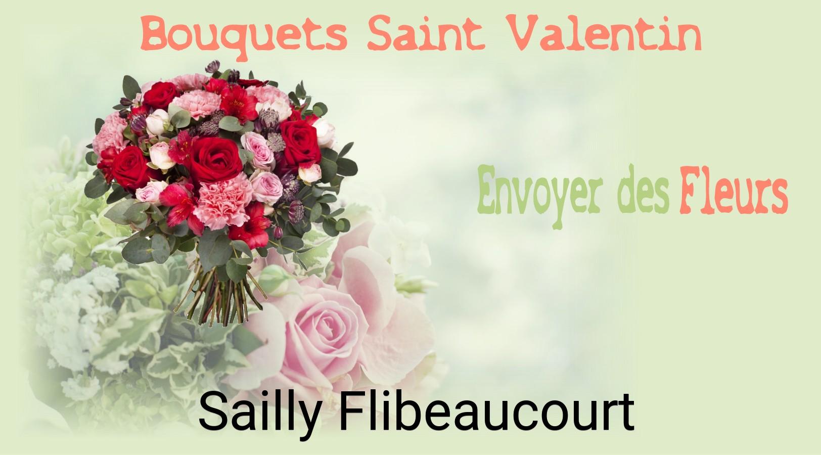 Roses de Saint-Valentin livrées à Sailly-Flibeaucourt